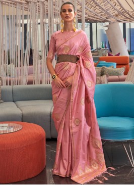 Fetching Weaving Silk Classic Saree