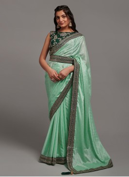 Fine Chinon Saree