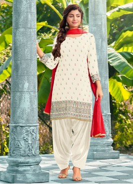 Fine Embroidered Festival Trendy Salwar Kameez