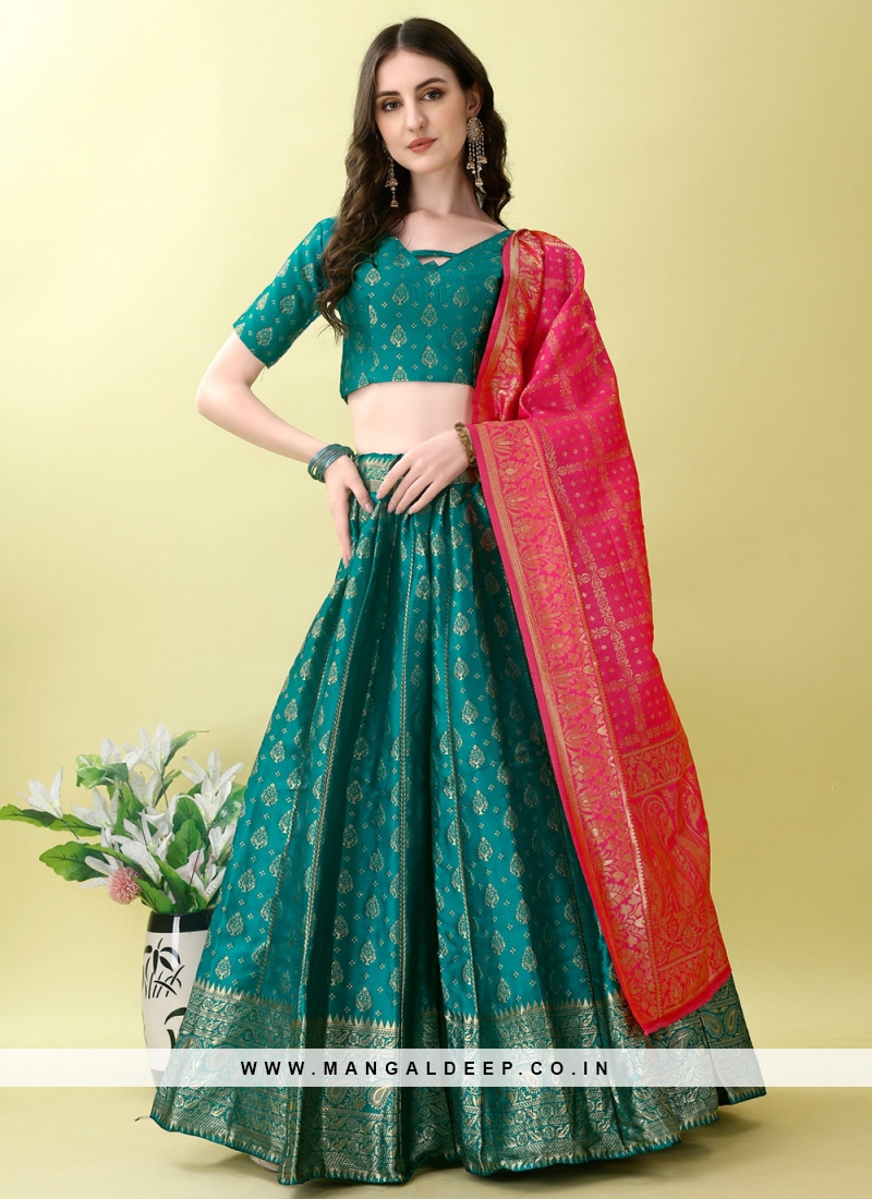 Mehndi party lehenga hot sale