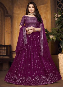 Flamboyant Embroidered Festival Designer Long Lehenga Choli