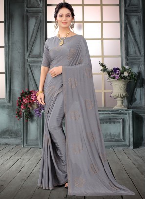 Flattering Classic Designer Saree For Sangeet