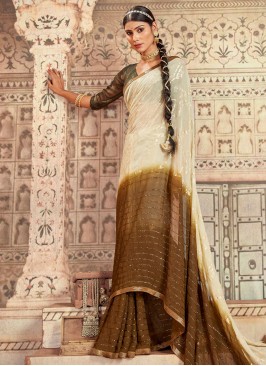 Flattering Thread Sangeet Classic Saree