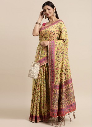 Flawless Woven Cotton Silk Classic Saree