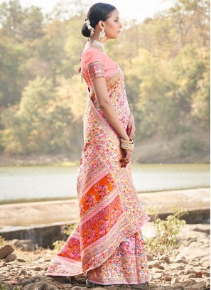 Genius Silk Weaving Contemporary Saree