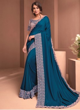 Georgette Morpeach  Designer Saree