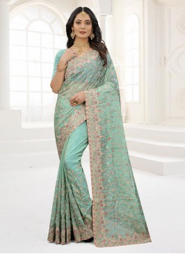 Gilded Resham Contemporary Saree