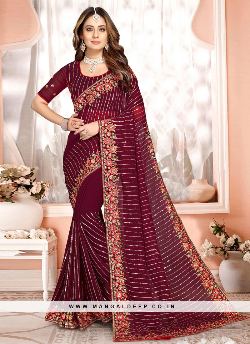 Saree deals dress up
