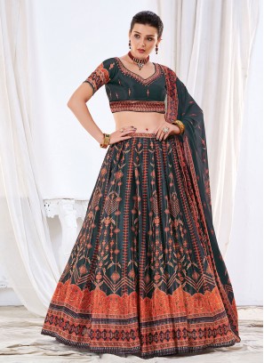 Girlish Chinon Festival Trendy Lehenga Choli