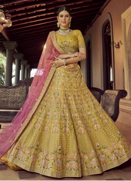 Glorious Organza Resham Lehenga Choli