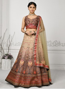 Glorious Swarovski Wedding Designer Lehenga Choli