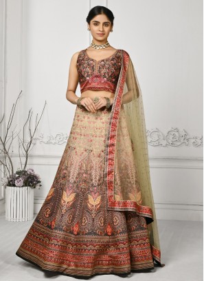 Glorious Swarovski Wedding Designer Lehenga Choli