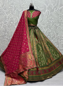 Glorious Trendy Lehenga Choli For Sangeet