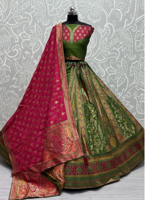 Glorious Trendy Lehenga Choli For Sangeet