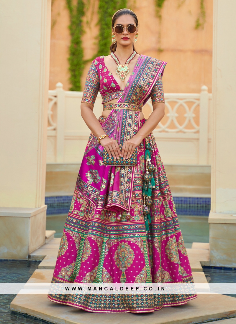 Best Silk Designer Lehenga Choli