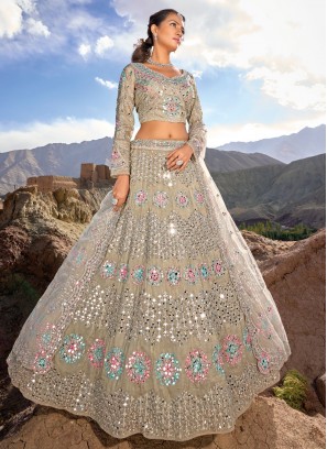 Glowing Organza Lehenga Choli