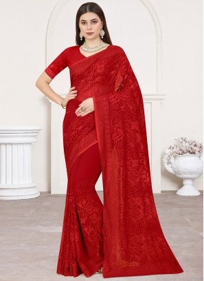 Gorgonize Embroidered Festival Classic Saree