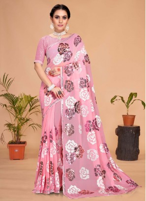 Graceful Contemporary Saree For Party