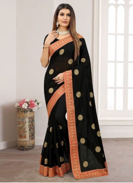 Graceful Georgette Contemporary Saree
