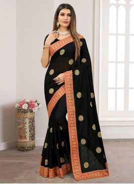 Graceful Georgette Contemporary Saree