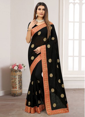 Graceful Georgette Contemporary Saree