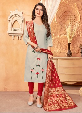 Graceful Pant Style Suit For Festival