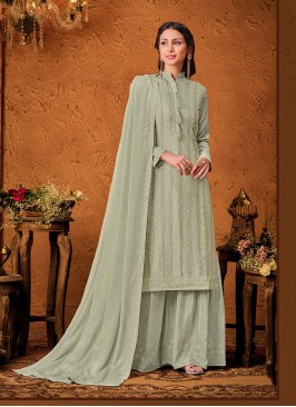 Green Color Chinon New Design Suit
