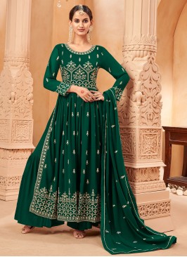 Green Color Salwar Kameez