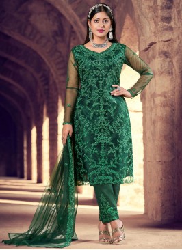 Green Color Salwar Suit