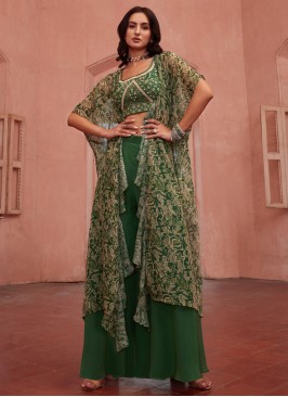 Green Moti Sangeet Trendy Salwar Kameez