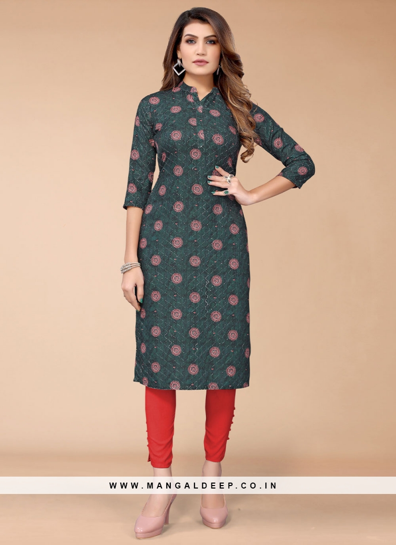 Party wear kurti neck design sales
