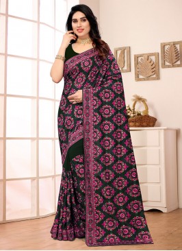 Green Wedding Classic Saree