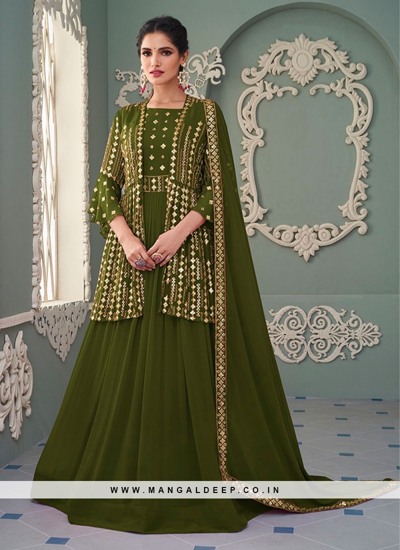 DRS Vol 2 Georgette Zari Resham Work Latest Designer Readymade Salwar Suits  Collection Catalog