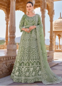 Green Wedding Salwar Kameez