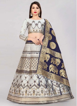 Grey Color Trendy Lehenga Choli