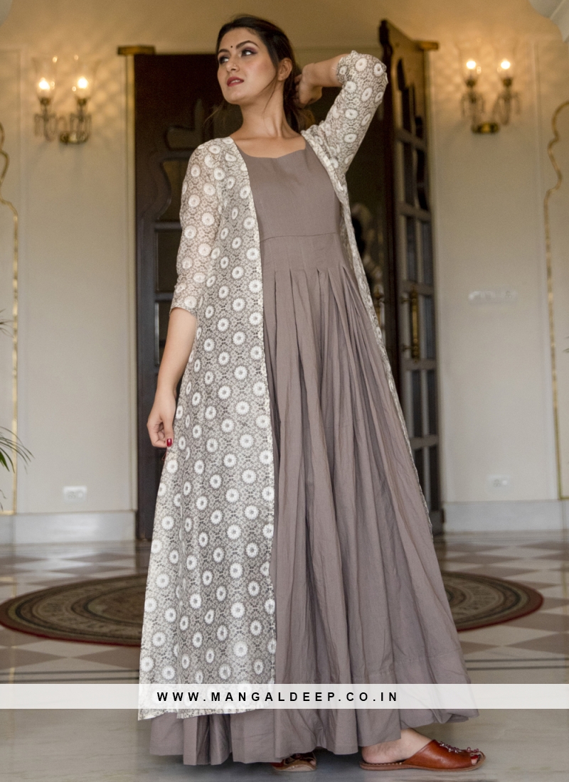 Brilliant Cotton Party Wear Kurti