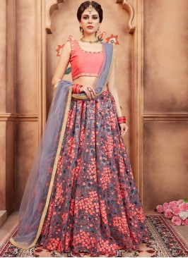 Grey Thread Lehenga Choli