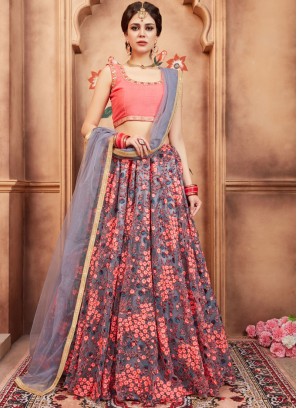 Grey Thread Lehenga Choli