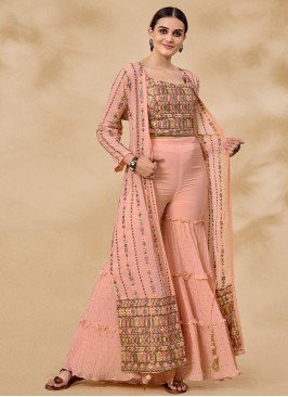 Gripping Georgette Readymade Salwar Kameez