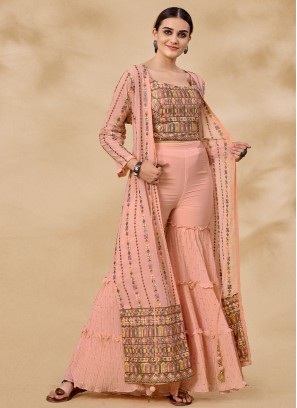 Gripping Georgette Readymade Salwar Kameez