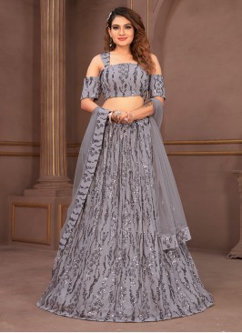 Haute Net Sangeet Readymade Lehenga Choli