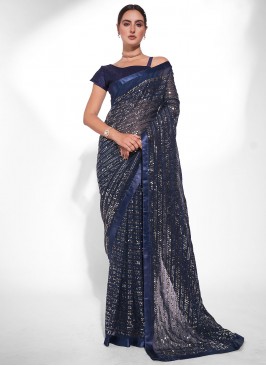 Heavenly Contemporary Style Saree For Festival
