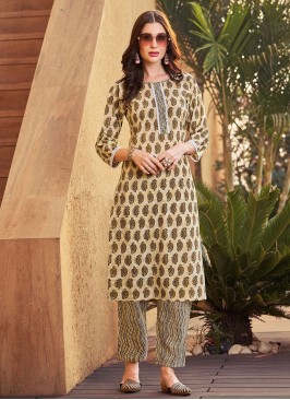 Heavenly Cotton Ceremonial Designer Kurti