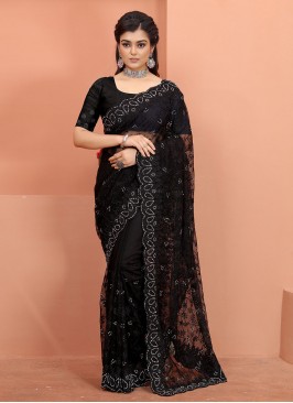 Heavenly Embroidered Ceremonial Contemporary Saree
