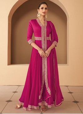 Heavenly Embroidered Readymade Trendy Gown 