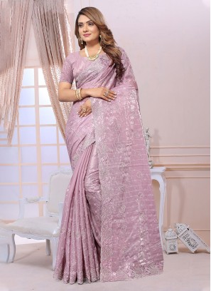 Heavenly Lavender Classic Saree