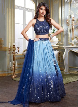 Heavenly Sequins Readymade Lehenga Choli