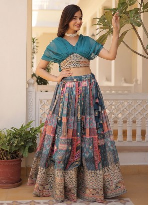 Honourable Rama Silk Readymade Lehenga Choli