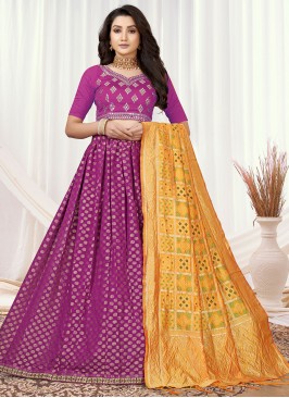 Hypnotizing Viscose Engagement A Line Lehenga Choli