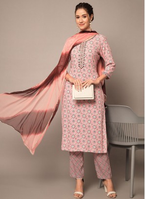 Ideal Pink Pant Style Suit